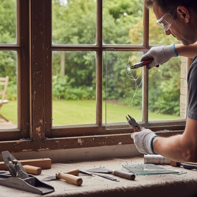 Wood Window Repair detail